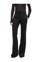 pantalon-evase-en-twill-melange-de-laine