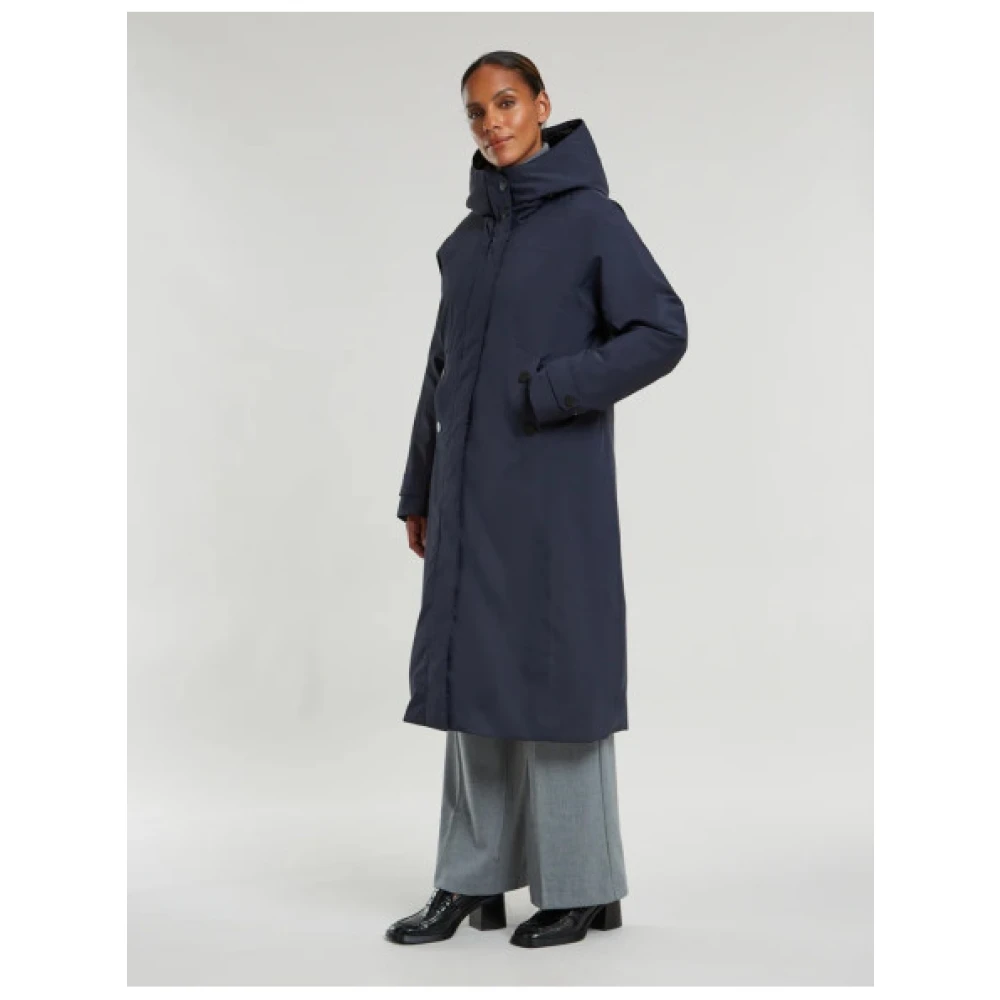 Creenstone Waterdichte Parka Enite 3-in-1 Ontwerp Blue Dames