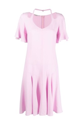 flared-short-sleeve-dress