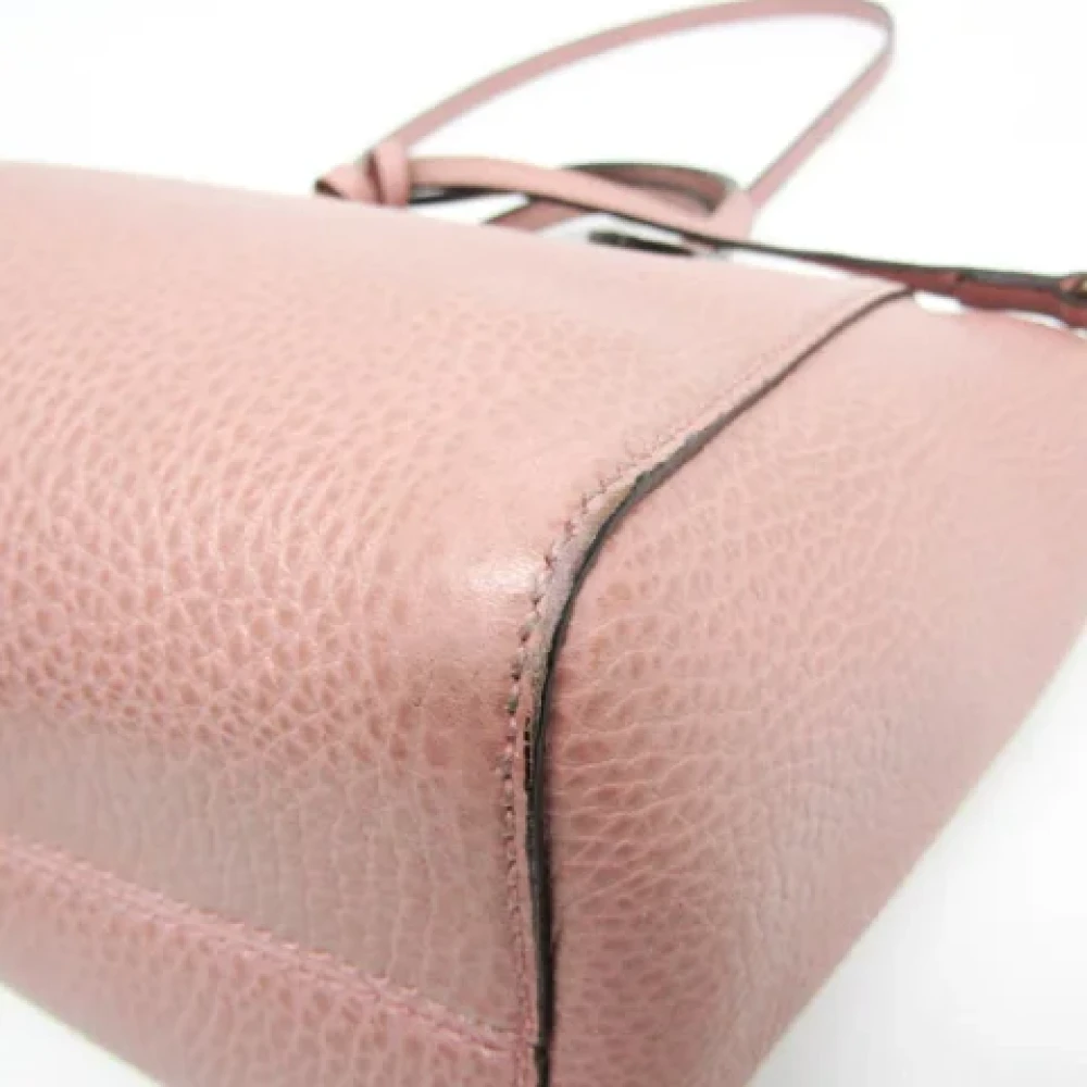 Gucci Vintage Pre-owned Leather shoulder-bags Pink Dames