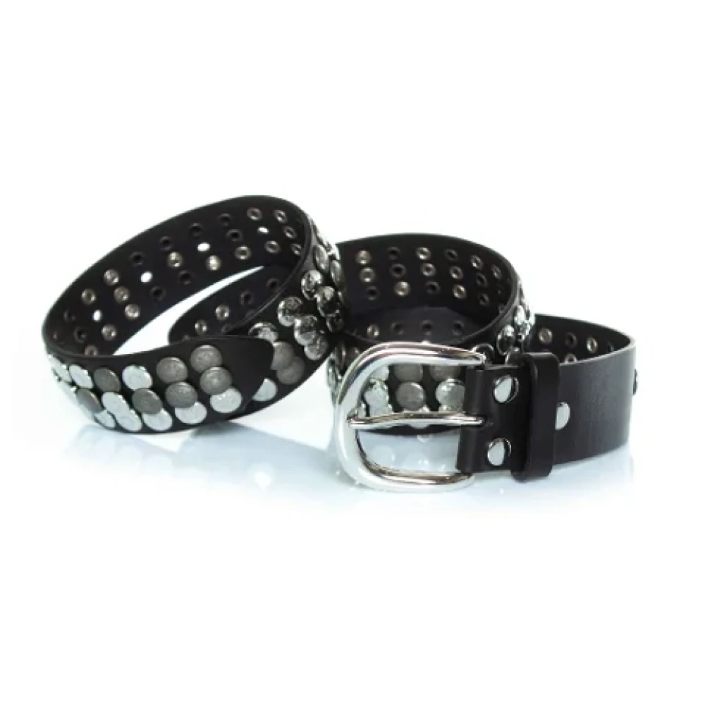 Isabel Marant Pre-owned Leather belts Black Dames