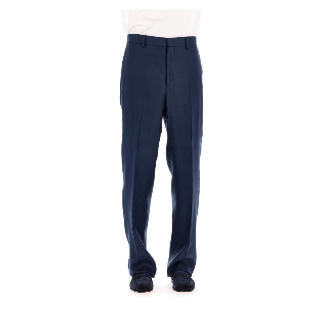 Tagliatore Men's Blue Trousers