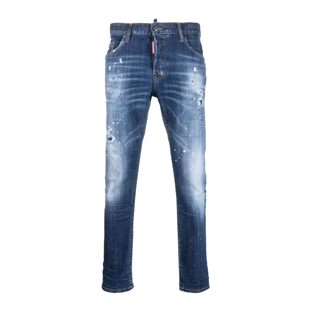 Dsquared2 Men's Blue Stylish Denim Jeans Trousers Extra Large