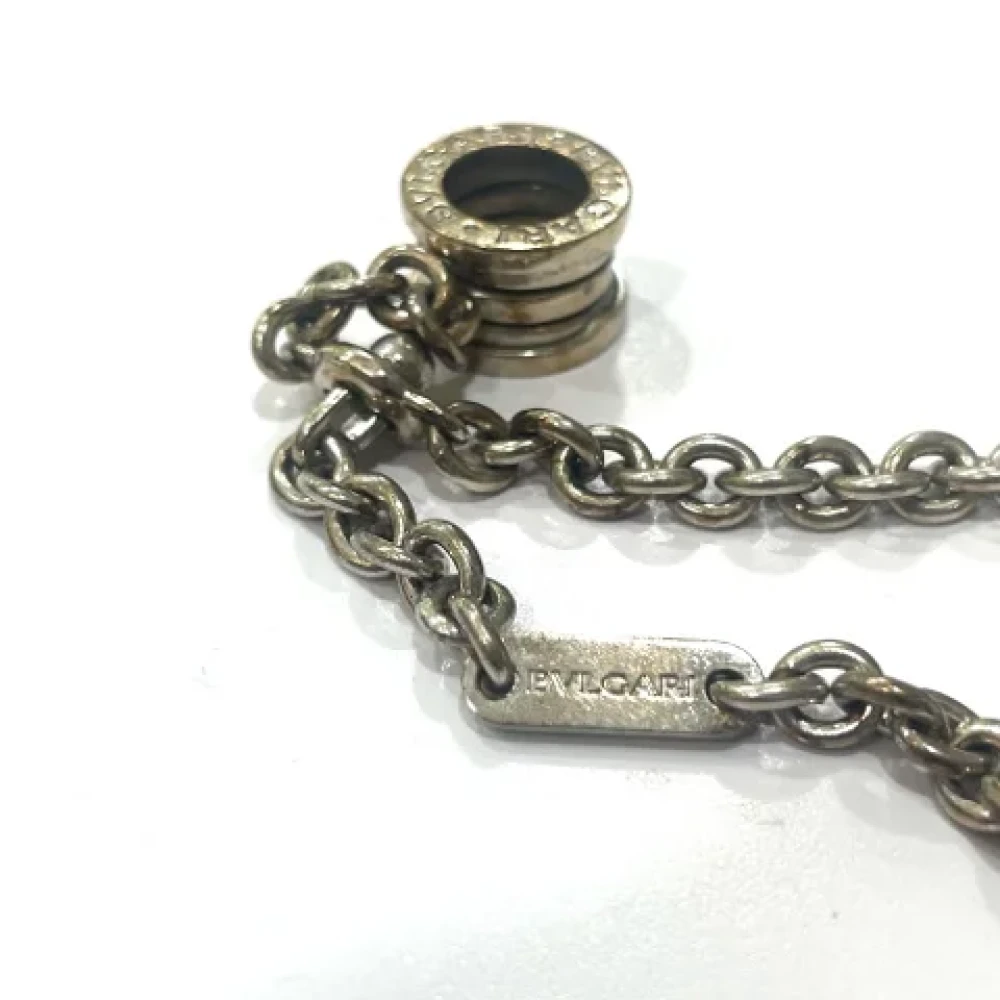 Bvlgari Vintage Pre-owned Silver key-holders Gray Dames