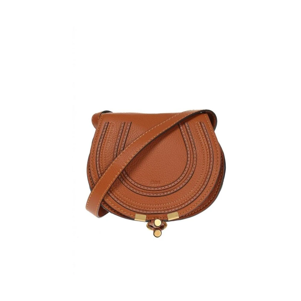 Chloé Marcie Small Schoudertas Brown Dames