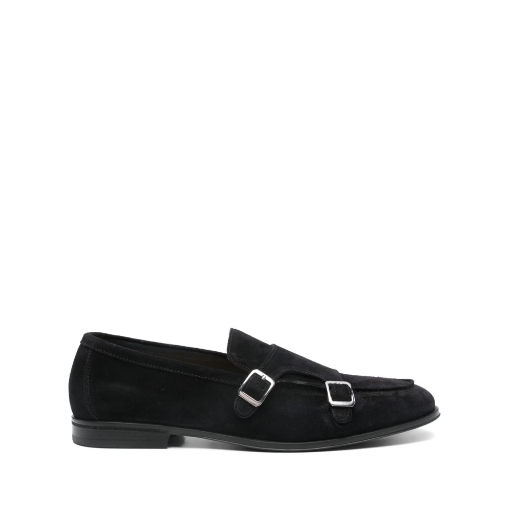 Doucal's Men's Blue Monk Strap - Loafers - 11 Uk - Shoes
