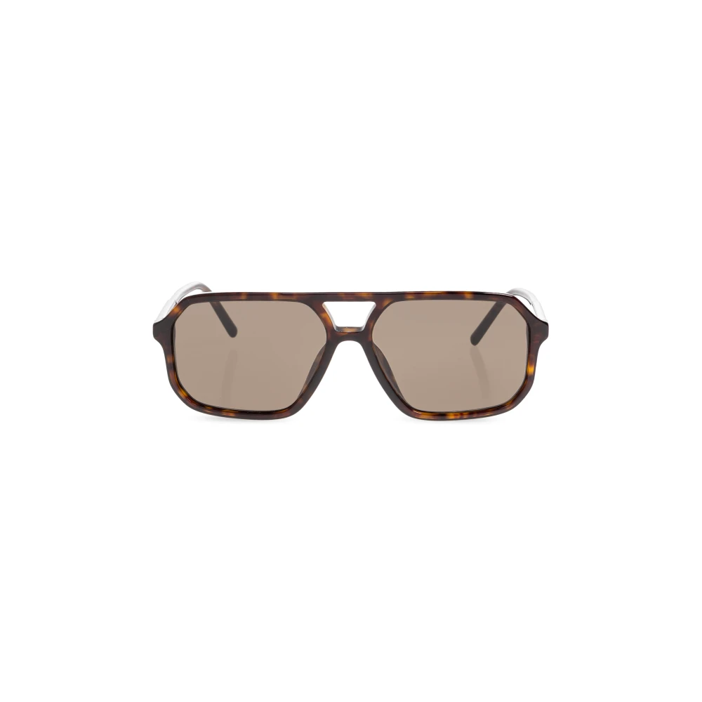 Dolce & Gabbana Sunglasses - Unisex - Sunglasses - Brown - 59 Mm - Accessories - Image 4