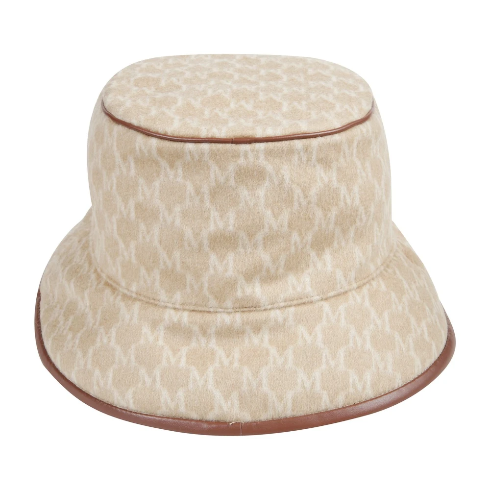 Max Mara Stijlvolle Hat Cap voor Mannen Brown Dames