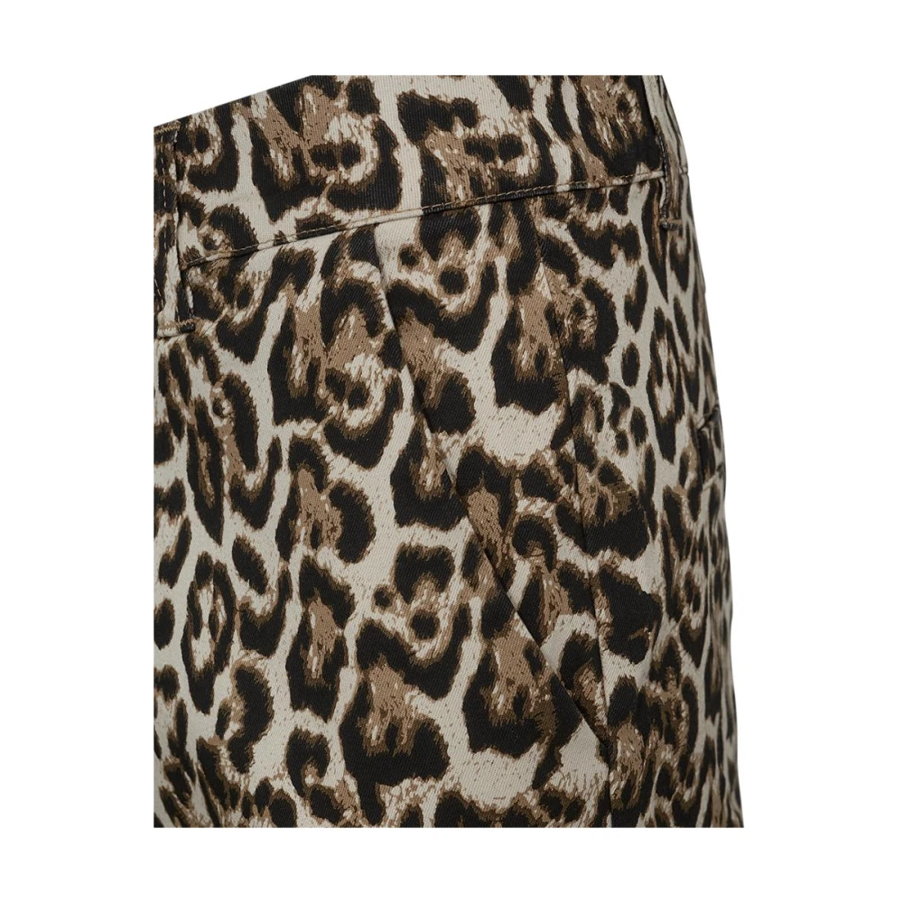 Freequent Regenachtige Dag Broek Brown Dames