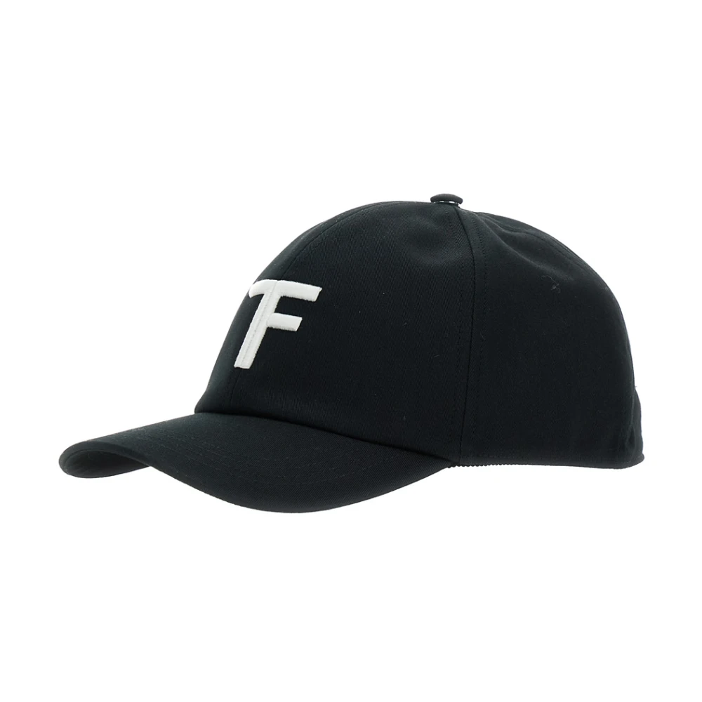 Tom Ford Men's Black Hats & Caps, L, Baseball Canvas Hats