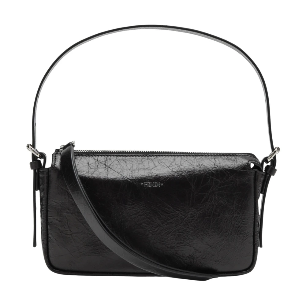 Fendi , Shoulder Bags, Female, Black, One Size, Vanity Shoulder Bag - Image 4