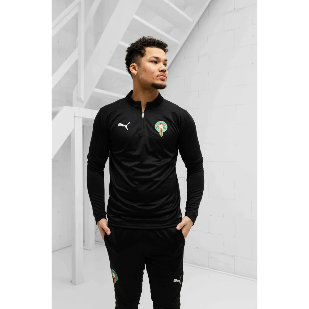Puma Marokko Teamfinal Trainingspak Zwart 2025 2026 Black Heren