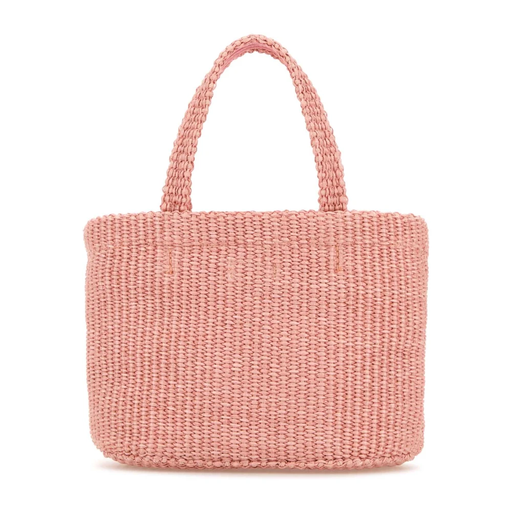Jimmy Choo Roze Mini Strandhandtas Pink Dames