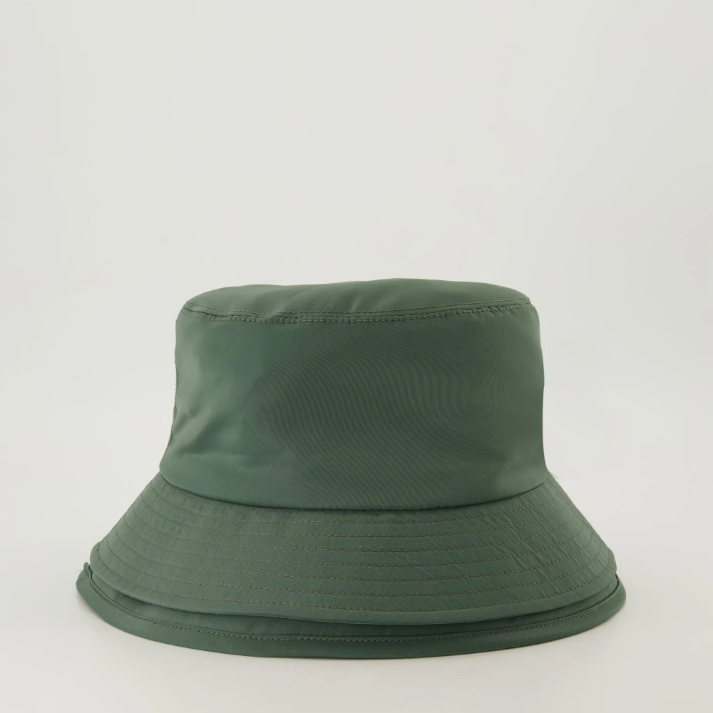 Sacai Gelaagd Logo T-shirt voor Mannen Green Heren