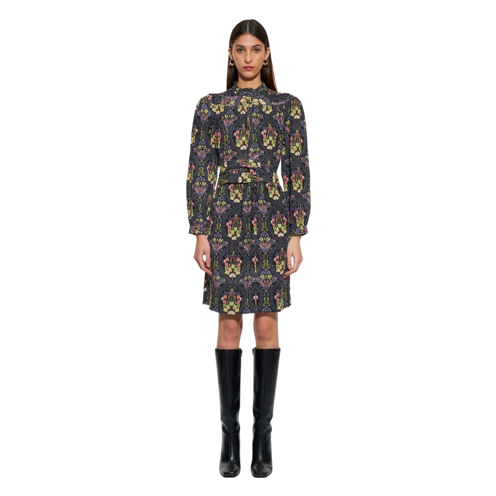 Antik batik Eros print jurk Multicolor Dames