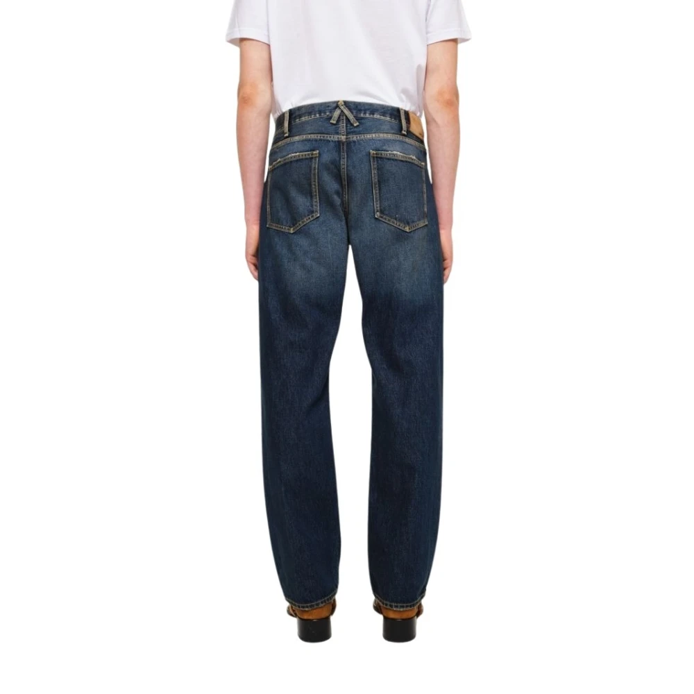 Cycle Indigo Denim Straight Leg Jeans Blue Heren