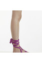 sandale-plate-a-lacets-violette