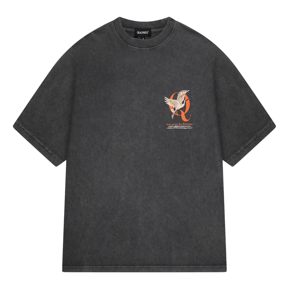Quotrell - Tops > T-Shirts - Gray - Quotrell - Modalova