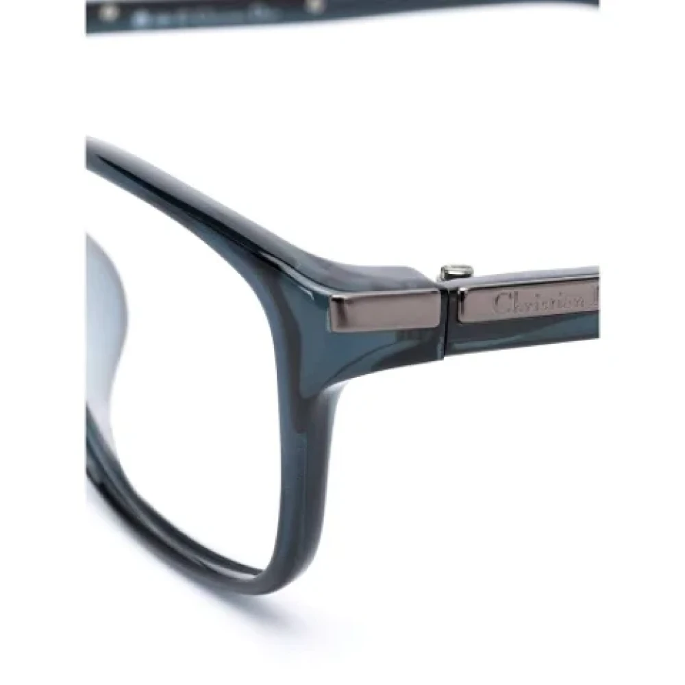 Dior Vintage Pre-owned Acetate sunglasses Black Dames