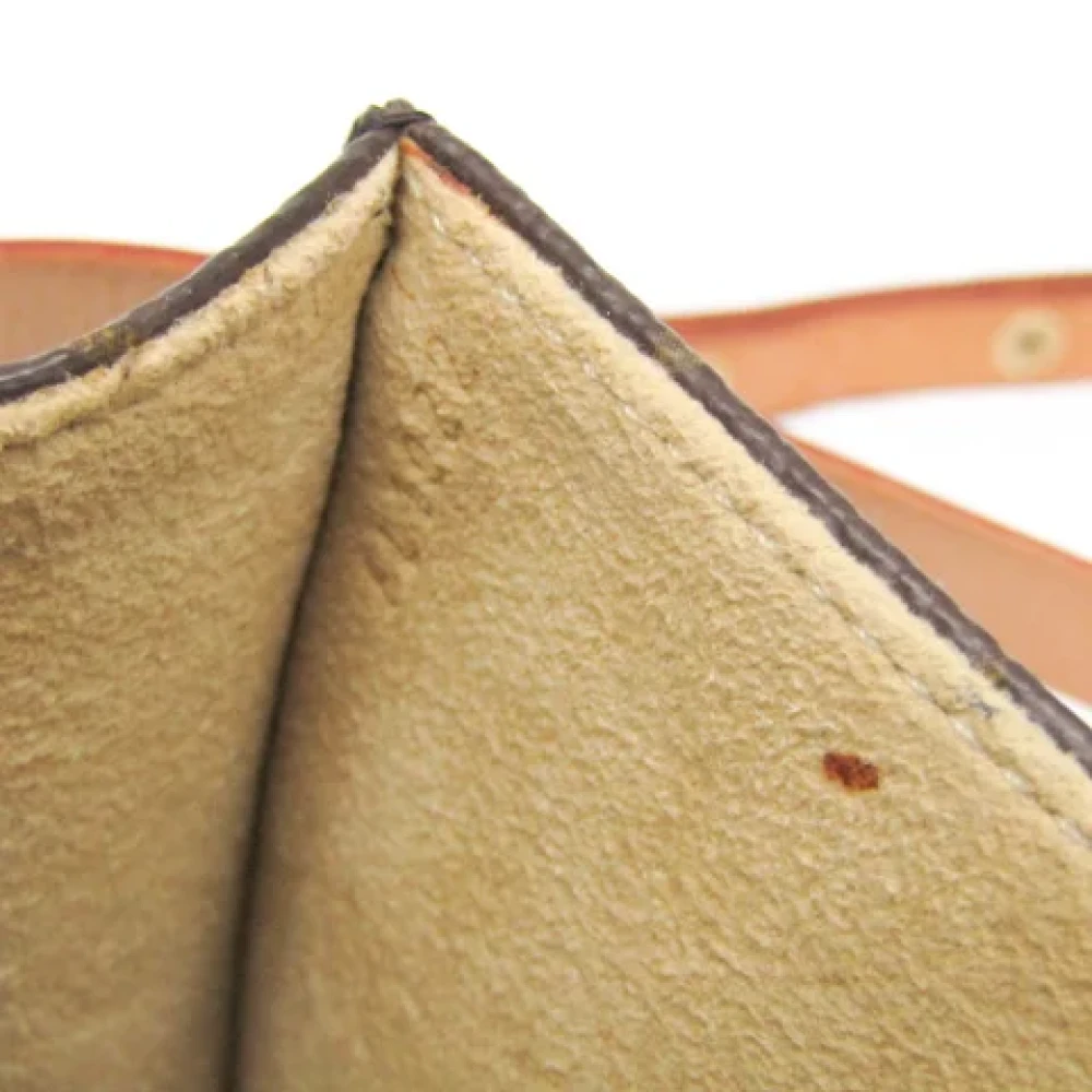 Louis Vuitton Vintage Pre-owned Fabric crossbody-bags Brown Dames