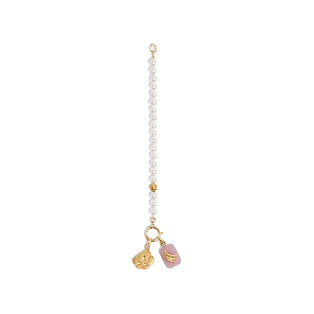 Casablanca Women's White Bracelets, One Size, Icon Pearl Bracelet