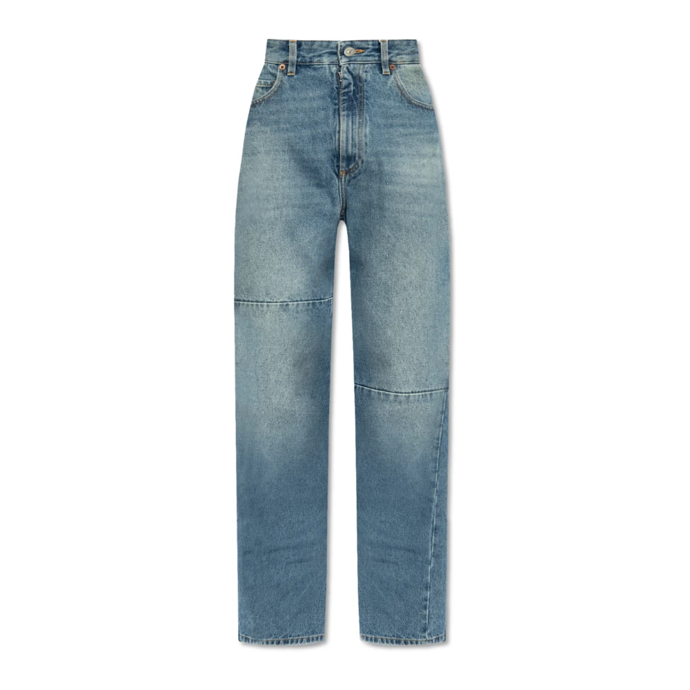 MM6 Maison Margiela Jeans met stiksels Blue Heren