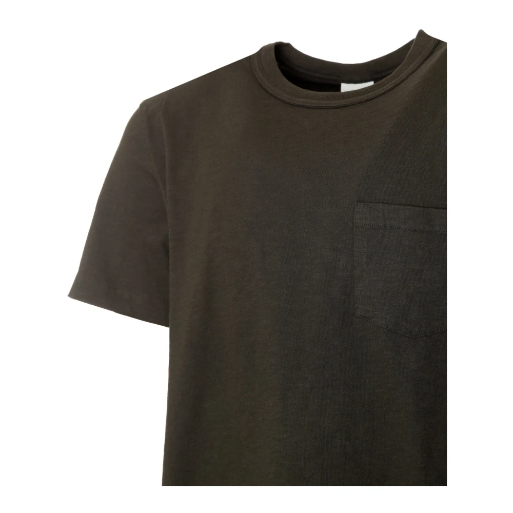 Nudie Jeans Heavy Slub Korte Mouw T-shirt Gray Heren