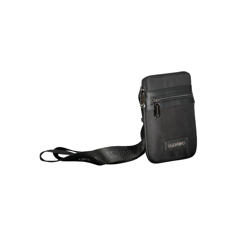Valentino by Mario Valentino Zwarte schoudertas met verstelbare band Black Heren