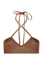 bronze-maxi-dress-halter-neck-ankle