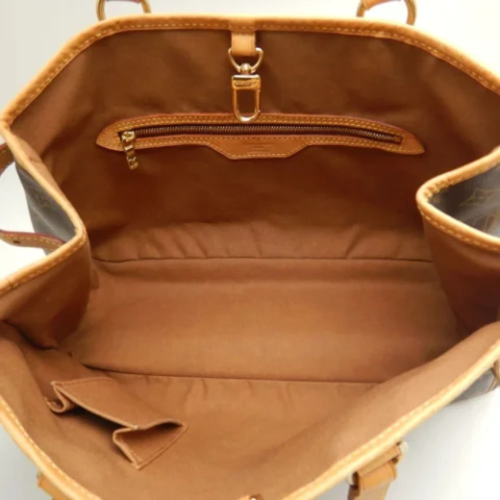 Louis Vuitton Vintage Pre-owned Plastic shoulder-bags Brown Dames