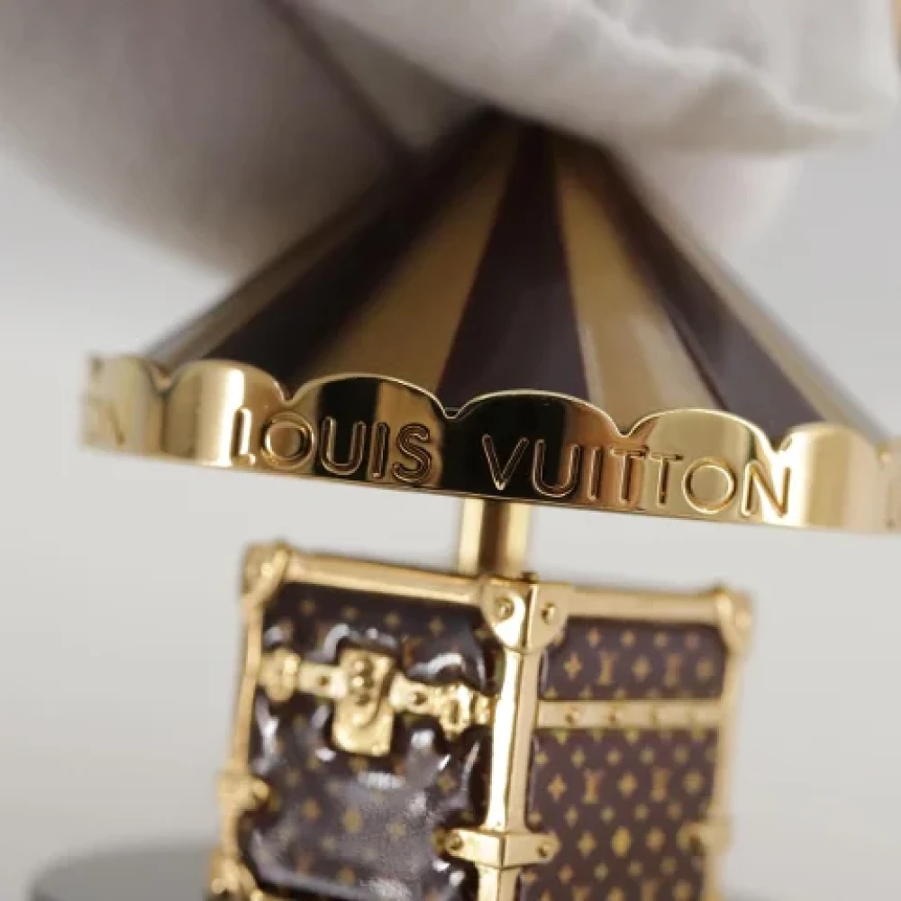 Louis Vuitton Vintage Pre-owned Metal key-holders Yellow Dames