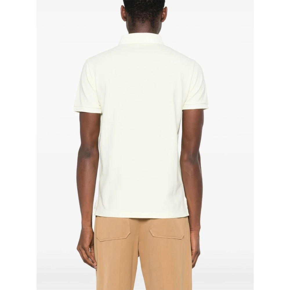 Polo Ralph Lauren Gele T-shirt Herenmode Ss25 White Heren