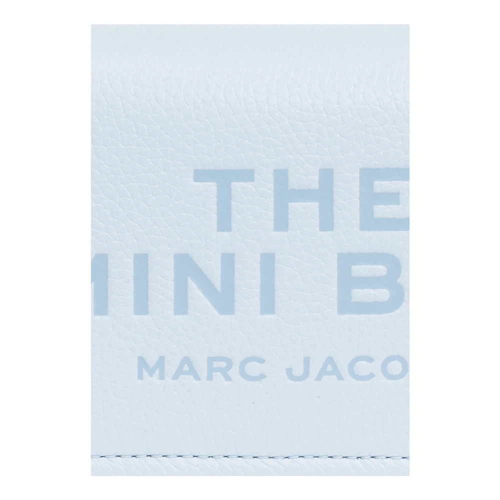Marc Jacobs Leren schoudertas De Mini Tas Blue Dames