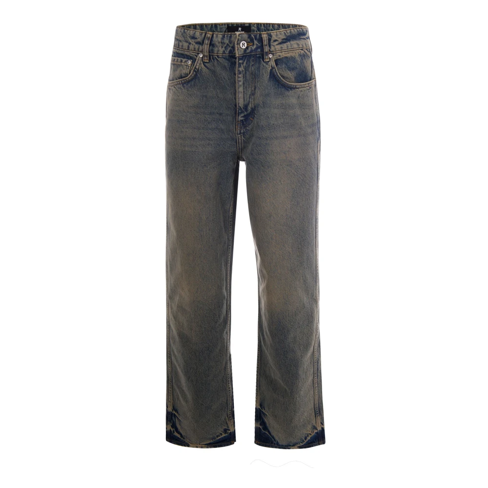 Represent Men's Blue Straight Jeans - Straight Fit Jeans - W33 - Jeans