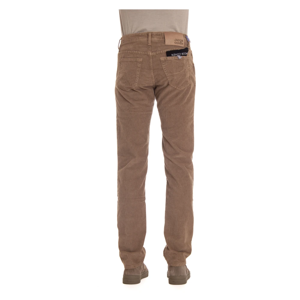 Jacob Cohën Luxe 5-Pocket Bard Fit Jeans Brown Heren