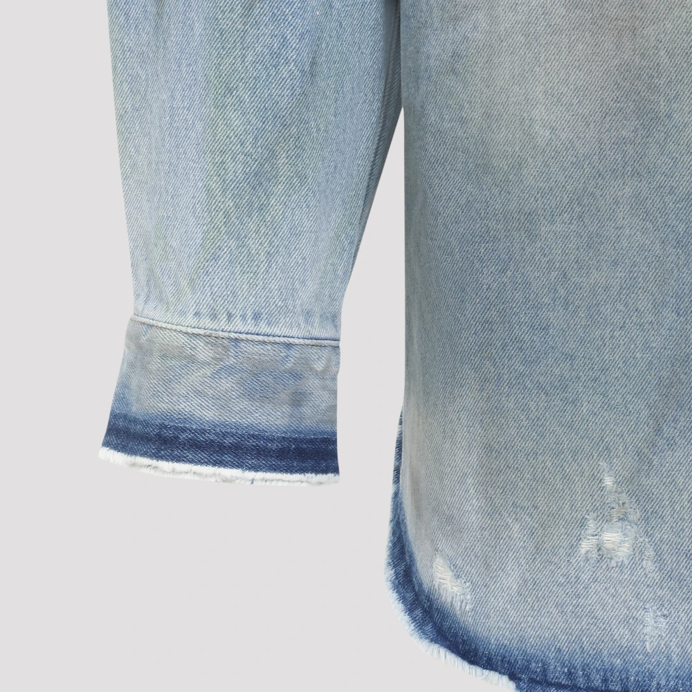 EgonLab Blauwe Denim Jeans voor Mannen Aw24 Blue Heren