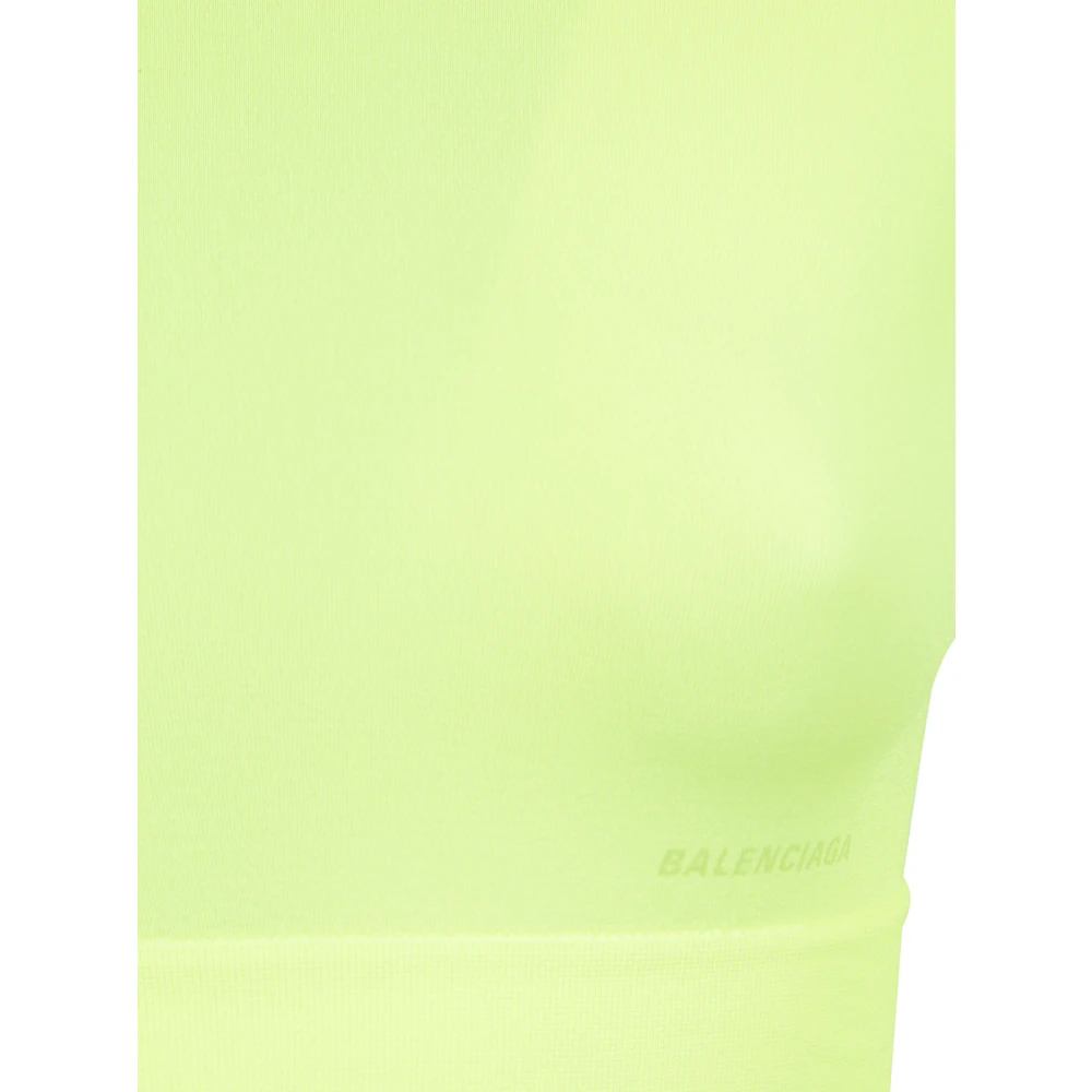 Balenciaga Cropped coltruien Yellow Dames