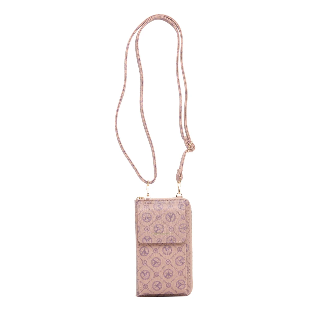 Carlo Colucci Unisex Pink Wallets Cardholders