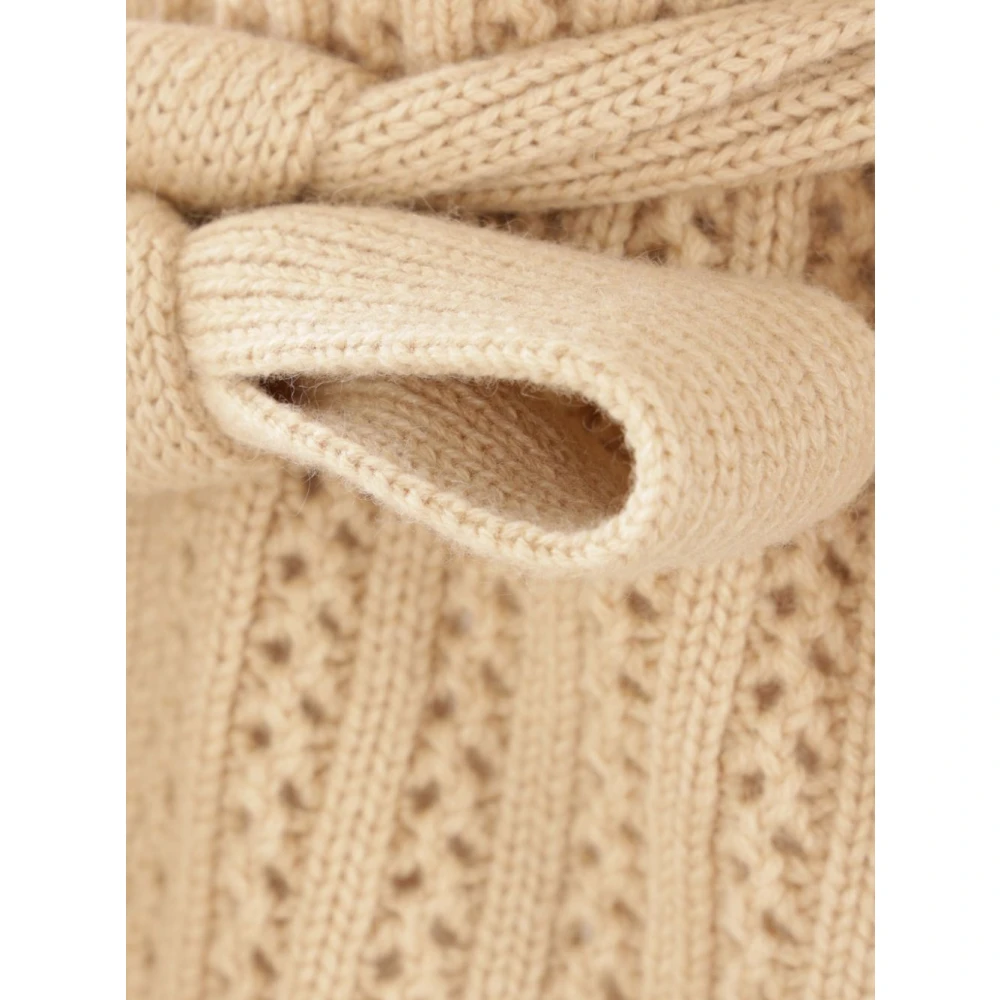 Max Mara Beige Gebreide Cardigan Sweater Beige Dames