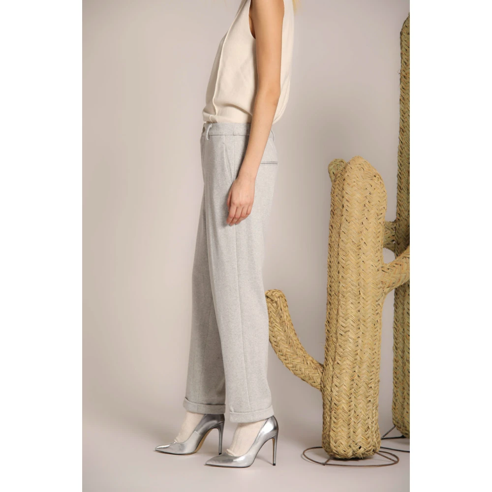 Mason's Gezellige Chino-broek voor dames in lichtgrijs Gray Dames