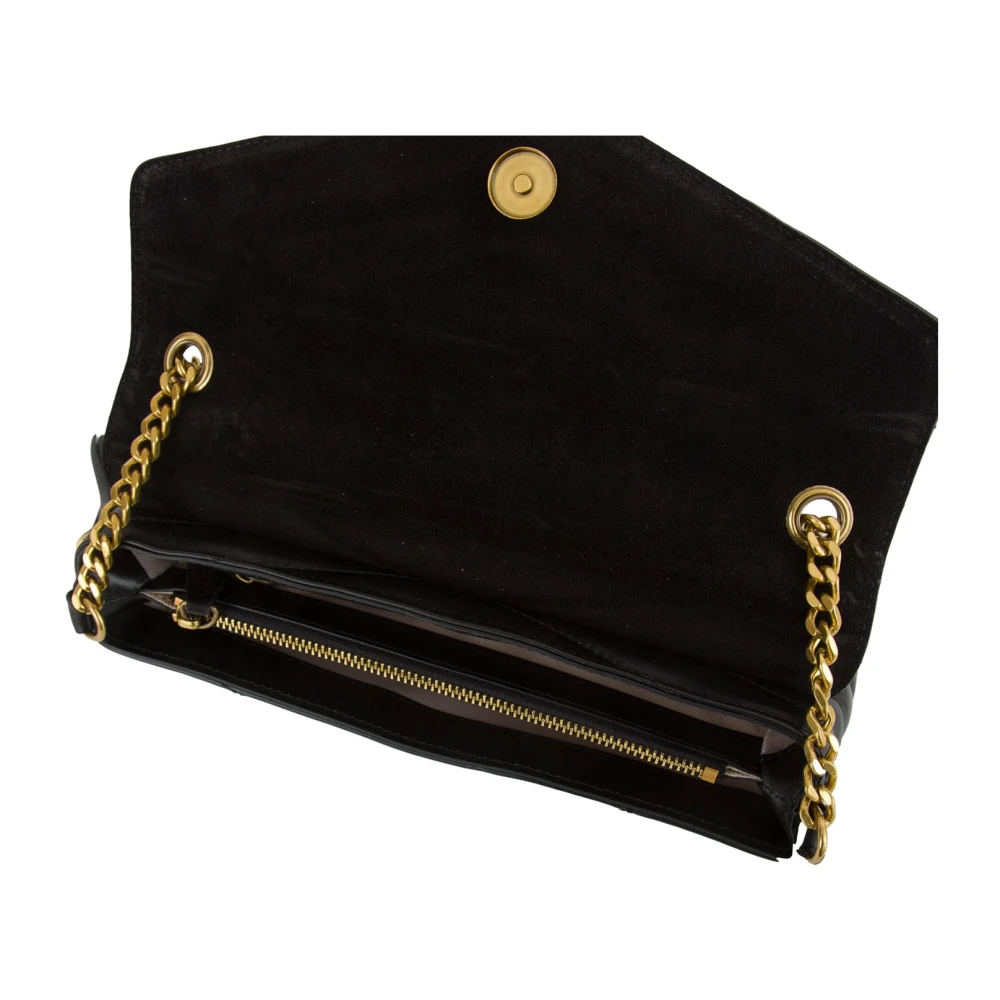 Twinset Zwarte Schoudertas Black Dames