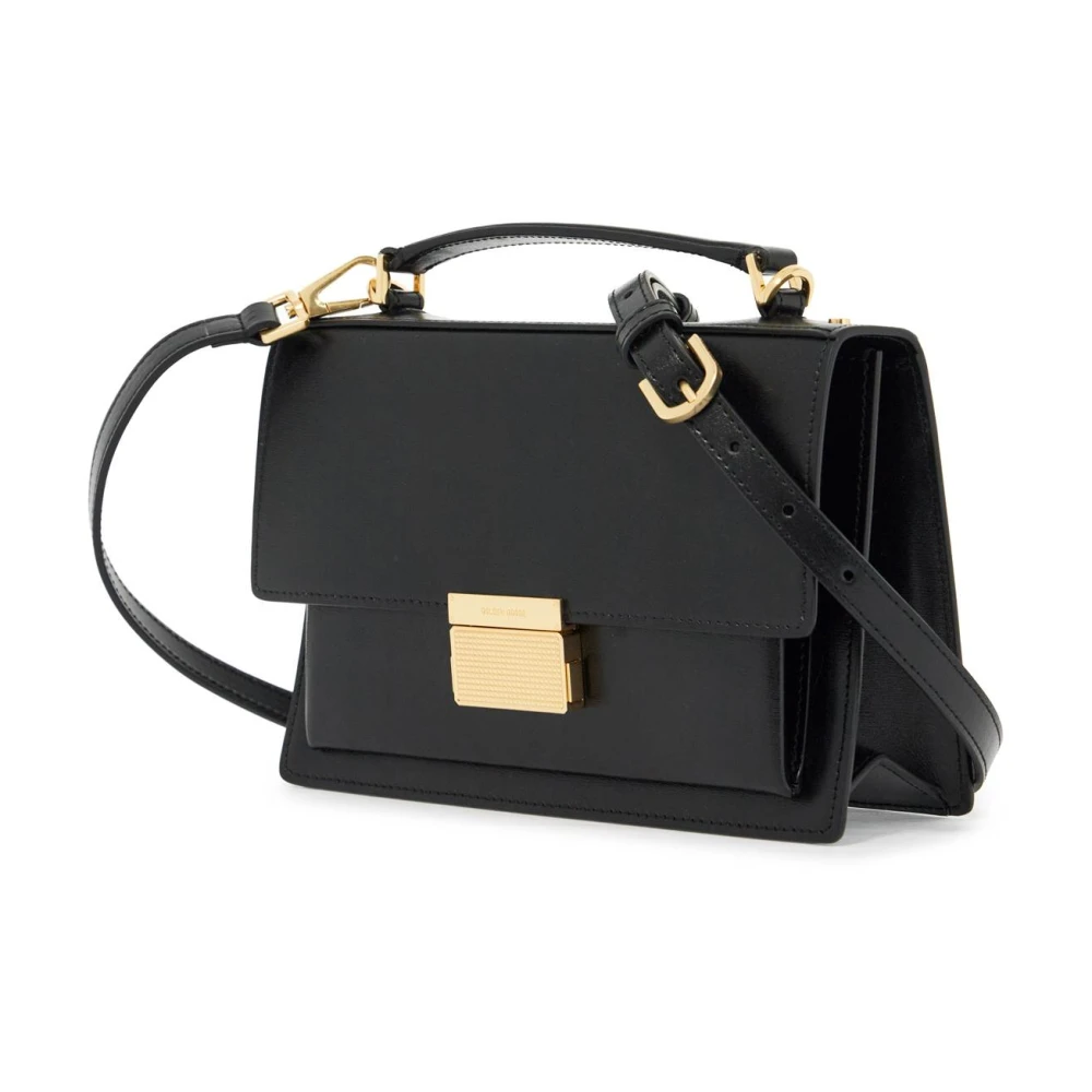 Golden Goose Venice Leren Handtas Black Dames