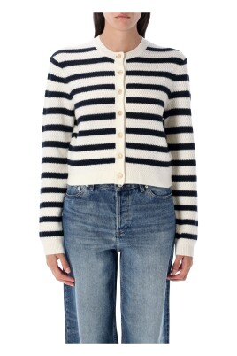 cardigan-raye-tricot-ecru-marine-fonce