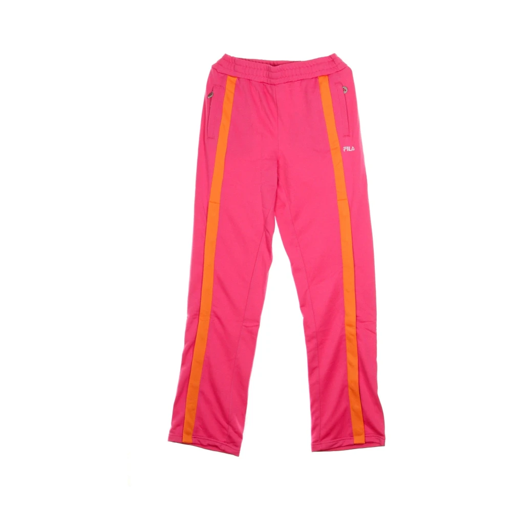 Fila Women's Pink Overlength Tracksuit Trousers - Sweatpants - M - Trousers