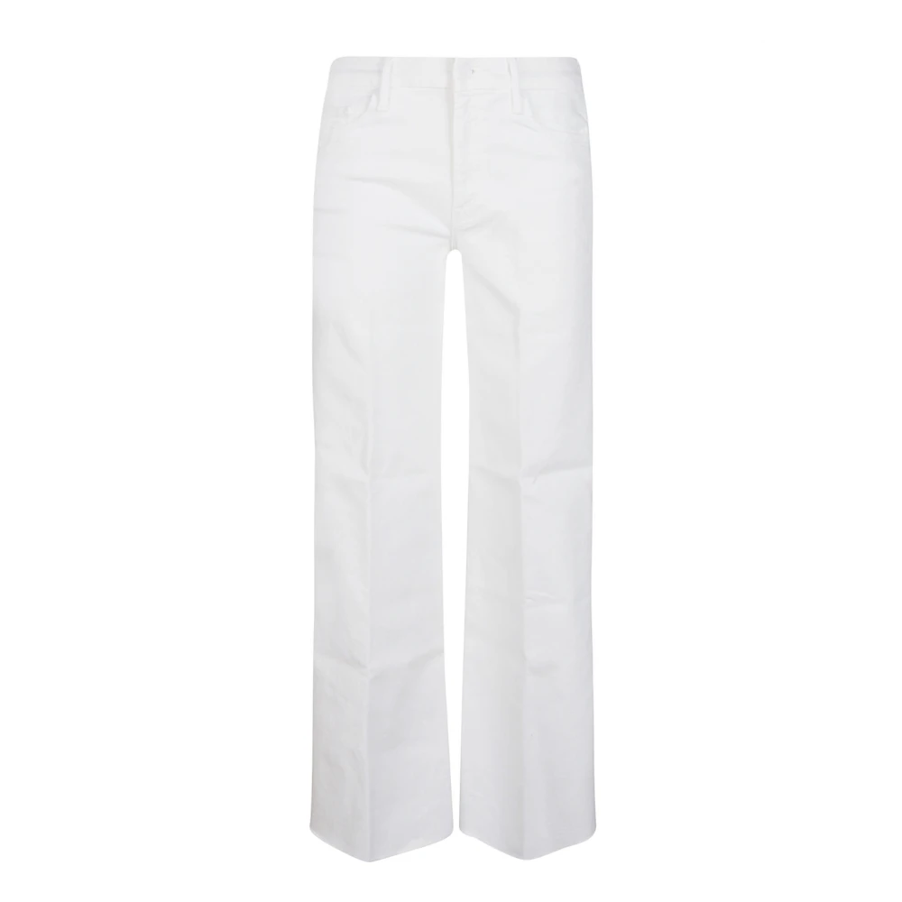 Mother Stijlvolle Fray Jeans White Dames