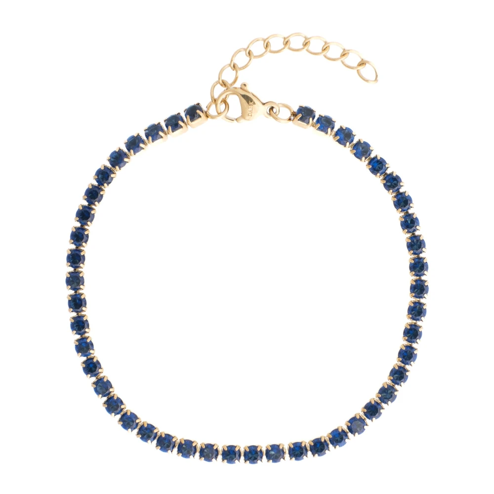 Tennis Chain Bracelet 3 MM Navy Blue