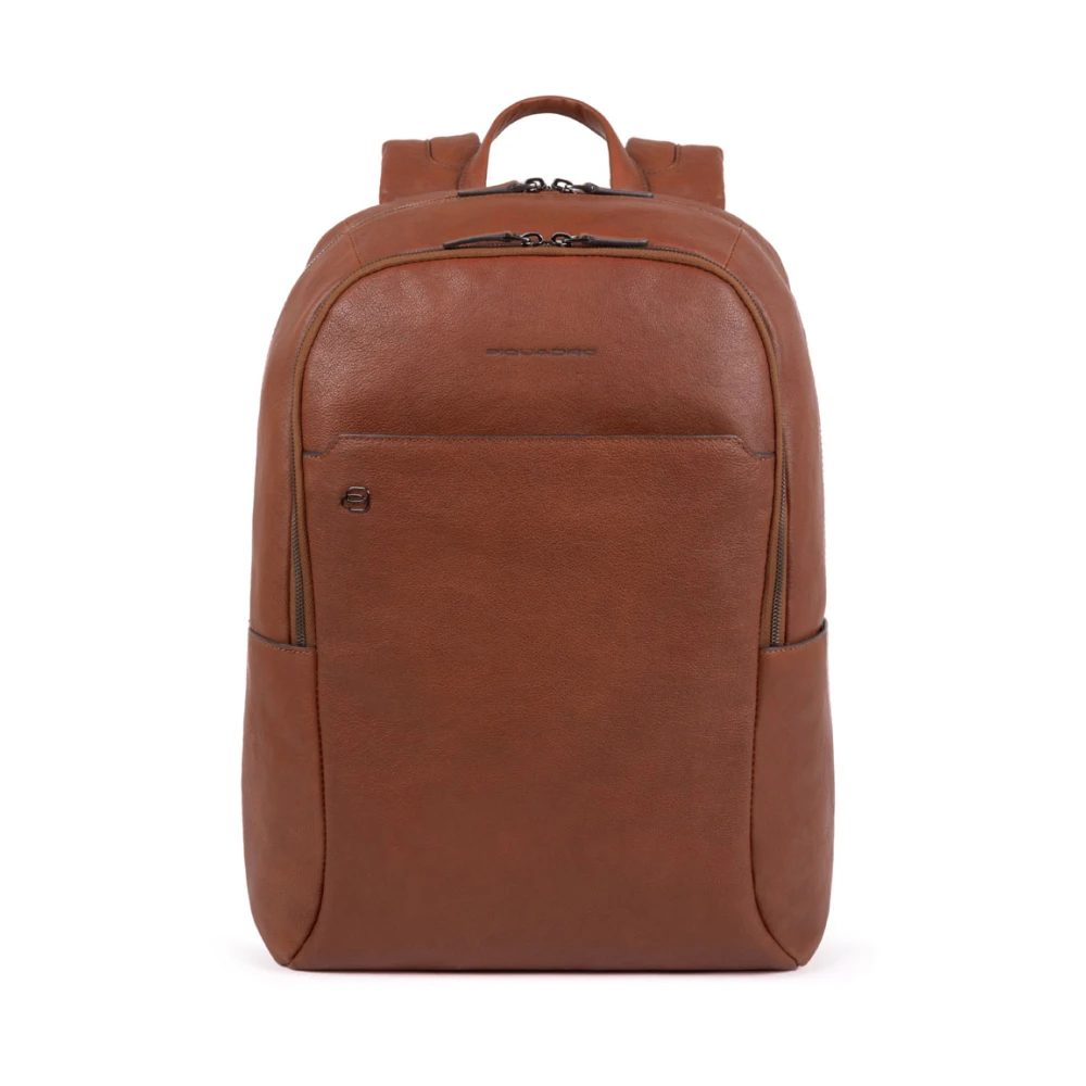 Piquadro Mannelijk Bruin Work Backpack With Laptop 15,6