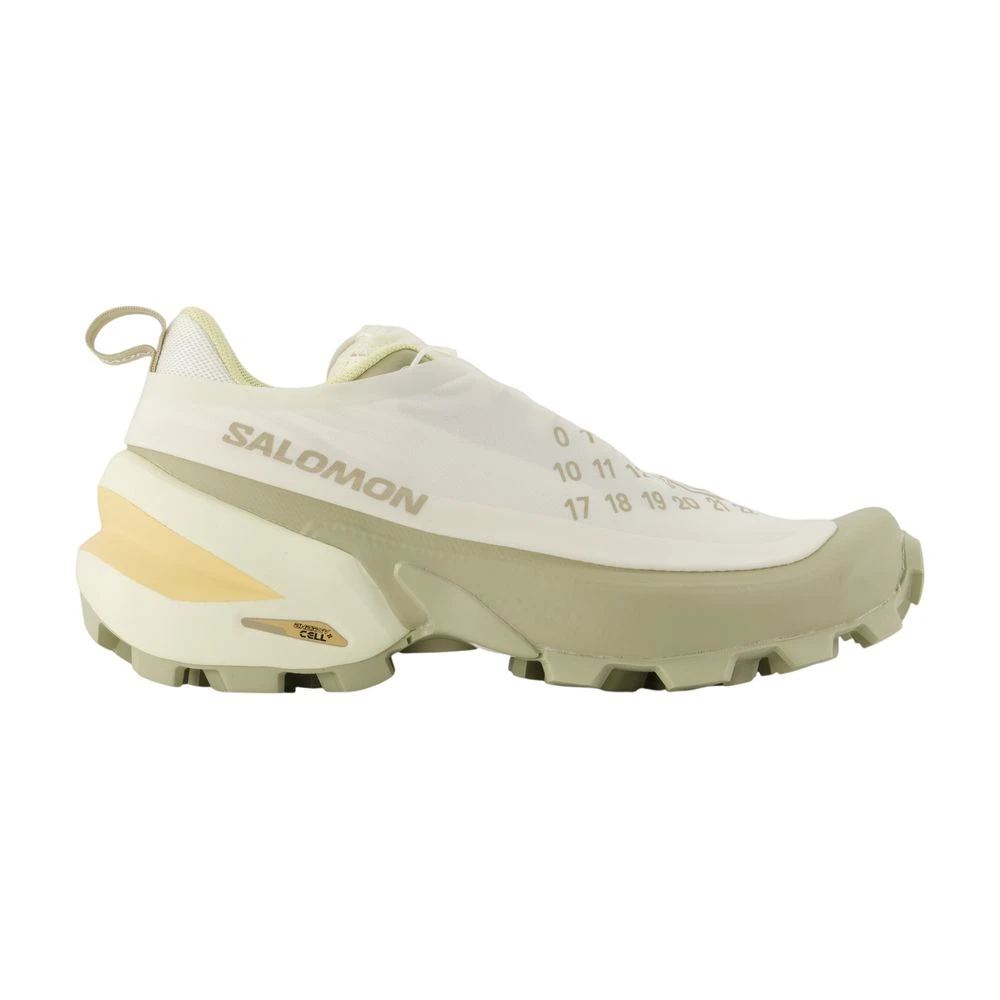 Mm6 Maison Margiela Women's White Sneakers, 3 Uk, Cross Dust Sneaker