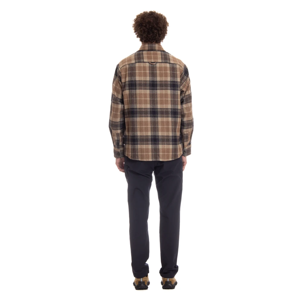 A.p.c. Italiaanse Stijl Knoopshirt Beige Heren