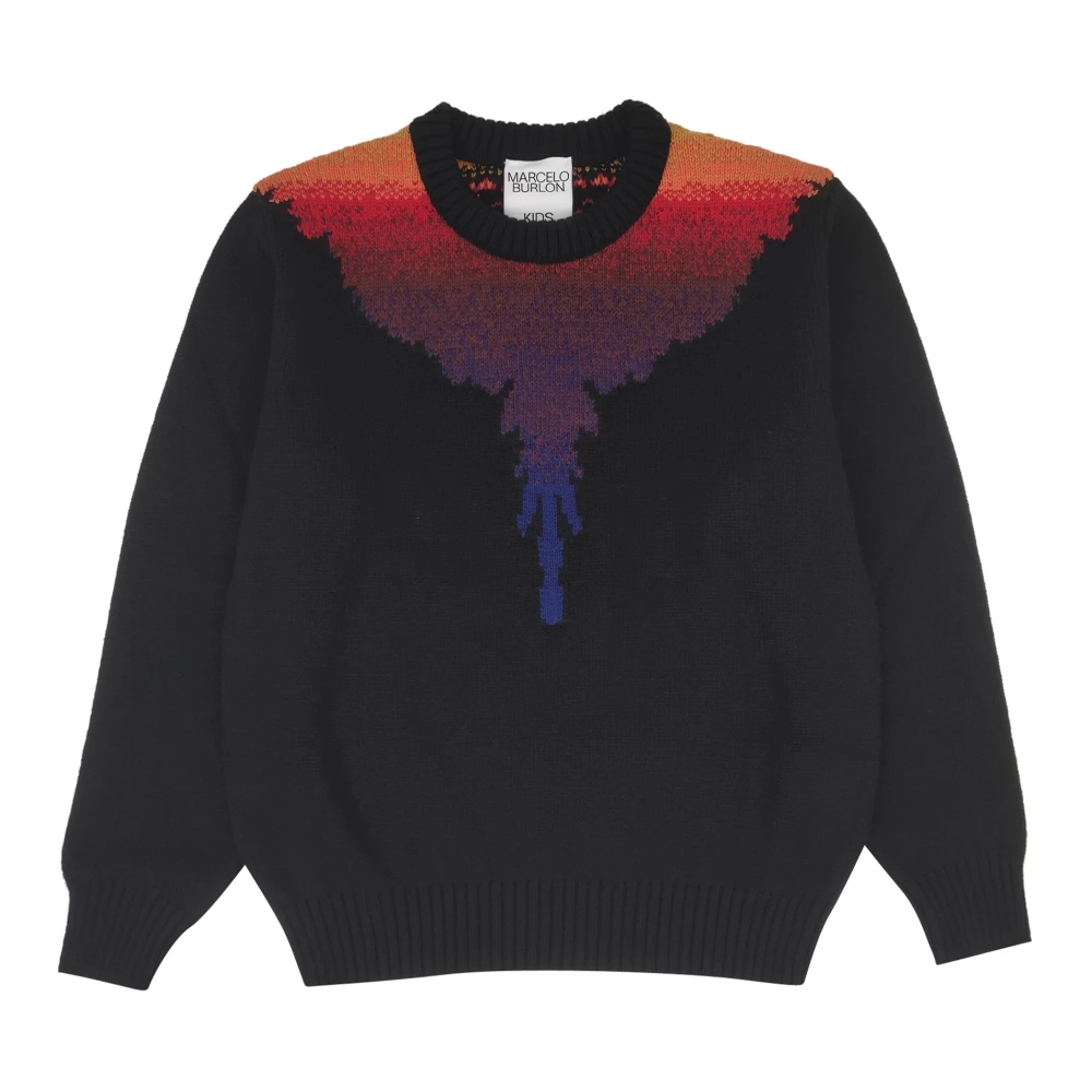 Marcelo Burlon Boys Black Sleveless Knitwear - Kids Sweatshirts - 10 Y - Kids